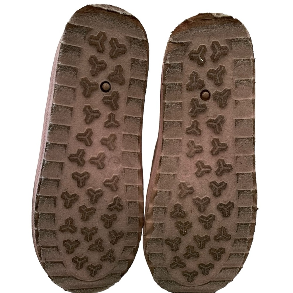 Olivia Miller Girl Shimmer Winter Fur Trim Ankle Boots, Pink Size 4 (Big Kid) - Picture 9 of 10